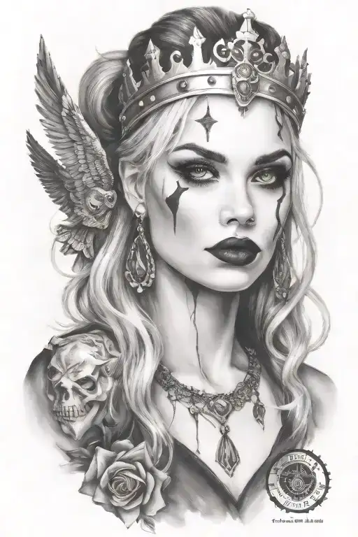 Woman Like Harley Queen