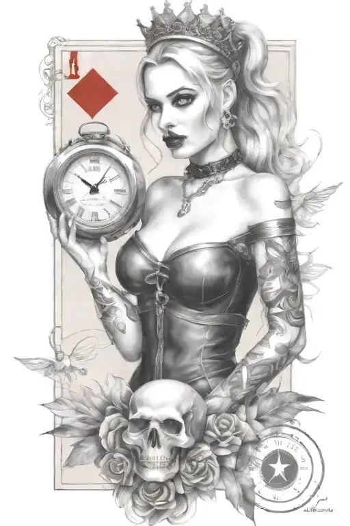 Woman Like Harley Queen