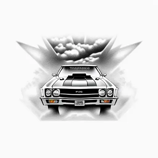 Car And Engine Chevelle Ss