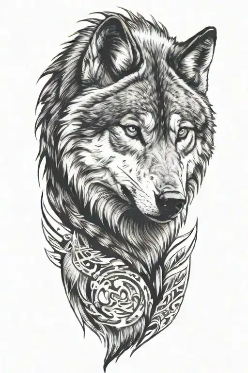 Wolf Head Sideways