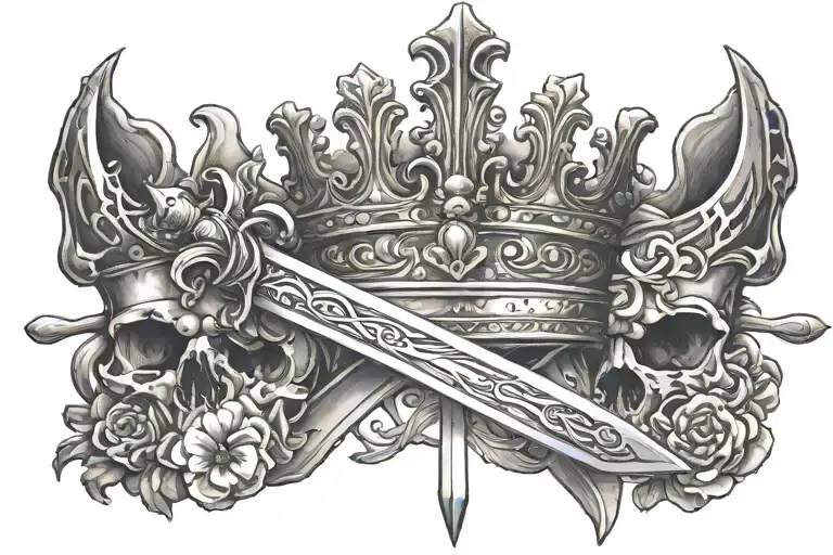 Sword And Crown Made