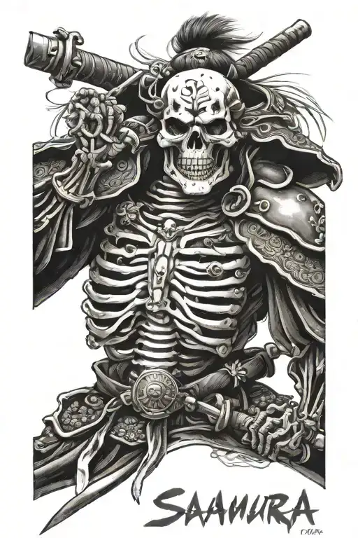 Samurai Skeleton