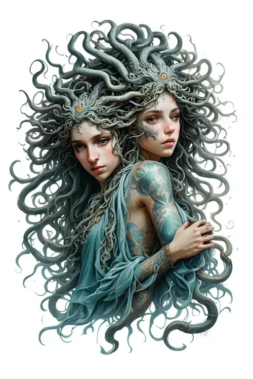 Persus And Medusa With Sokrates And The Fall Of Laexandria