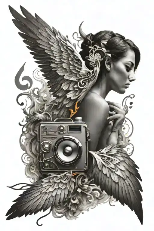 Love Music Flame Like Wings