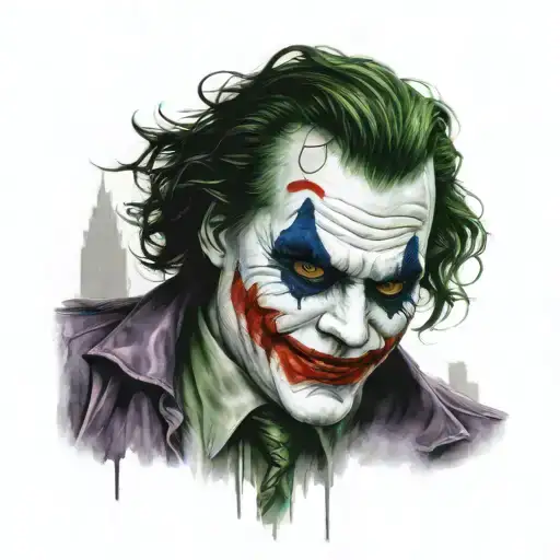 Nyc With Joker And Robin