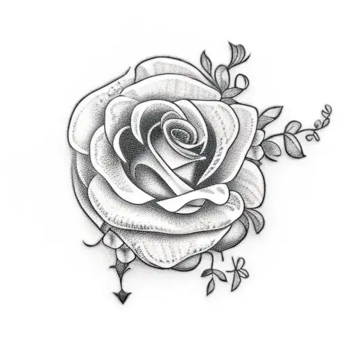 Flowers With Name And A Date