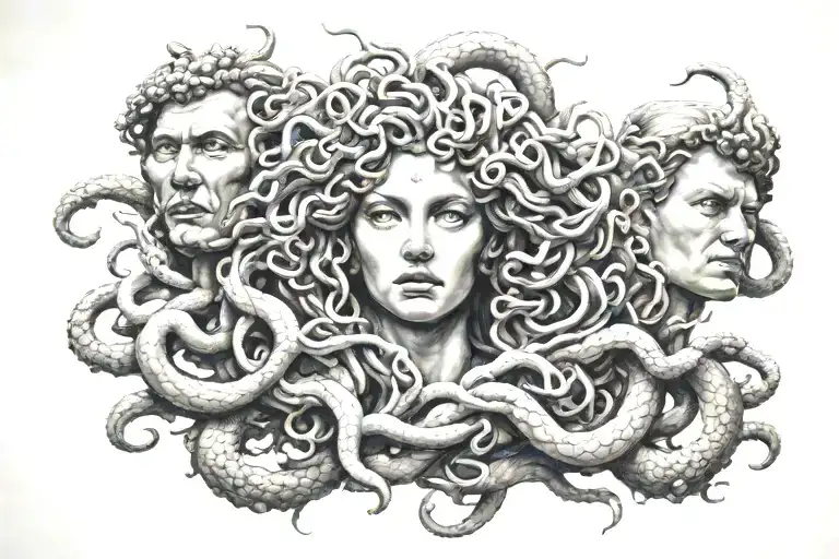 Medusa Surrounded