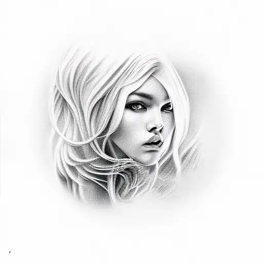 Blonde Hair Big Female Breats