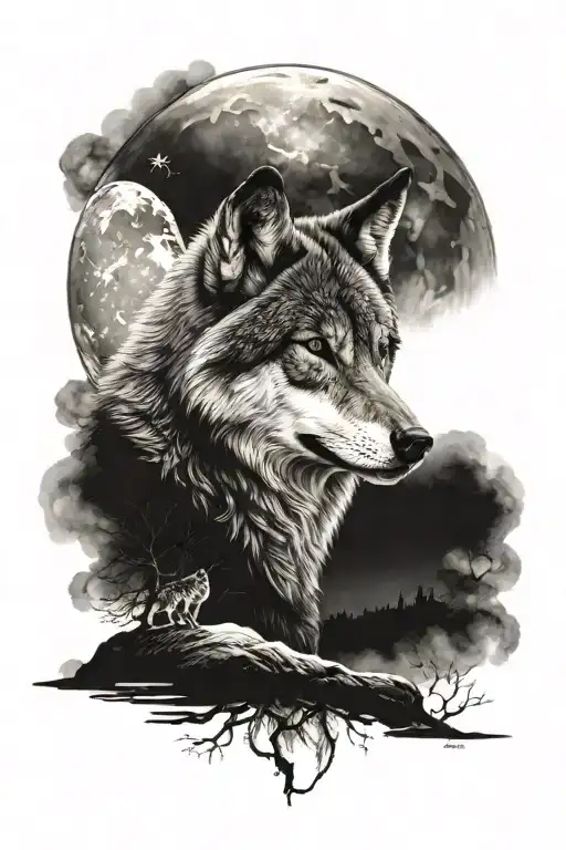 Wolf And The Moon