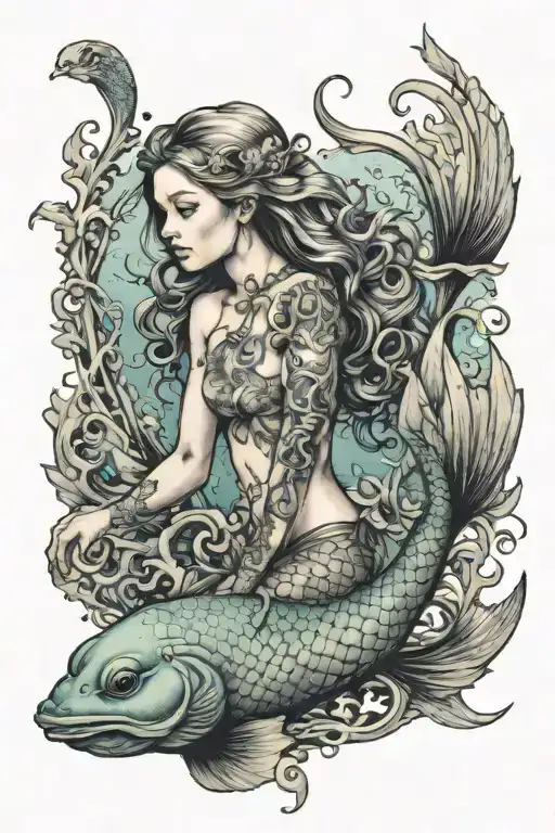 Mermaid And Monkfish