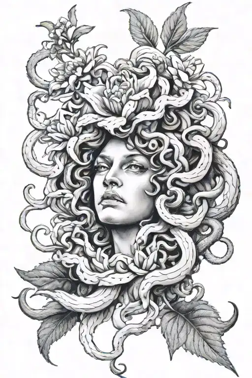 Medusa Flower Blooming
