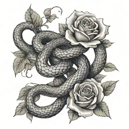 Roses Snake