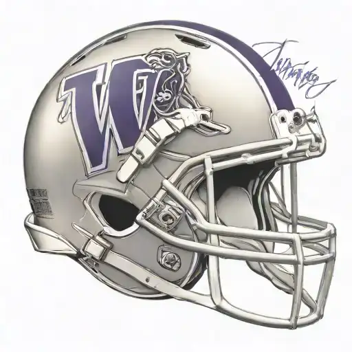 Washington Huskies Football Helmet
