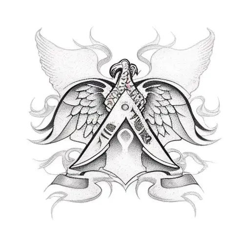 Create A Left Wing Which You Can Tattoo On The Upper Arm