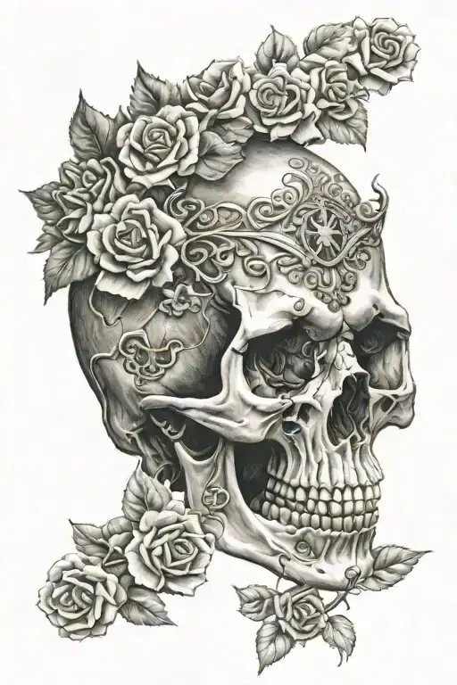 Hyperrealistic Skull