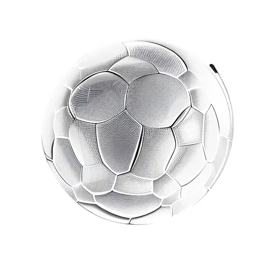 Soccer Ball Surrounded By Gym Equipment