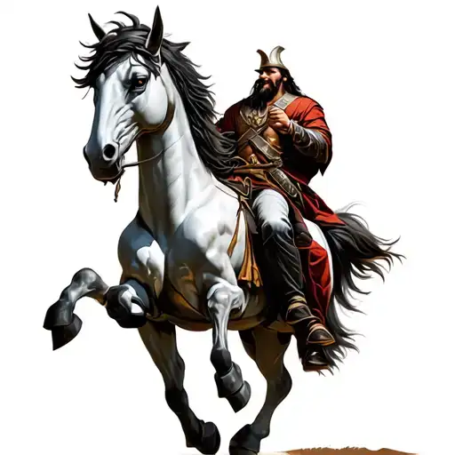 Odin Riding Sleipnir