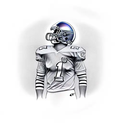 Champion Football Player