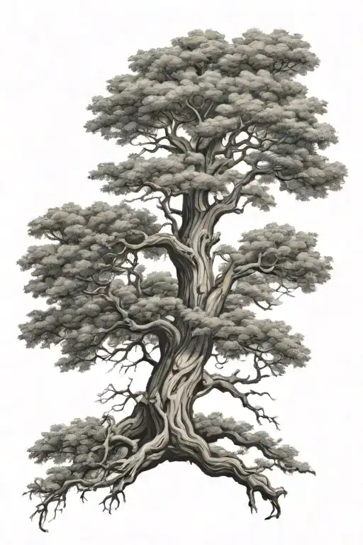 Phoniex Rising Into The Tree