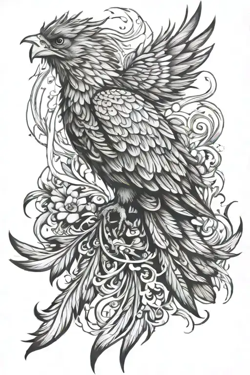 Phoniex Rising Phoenix Bird