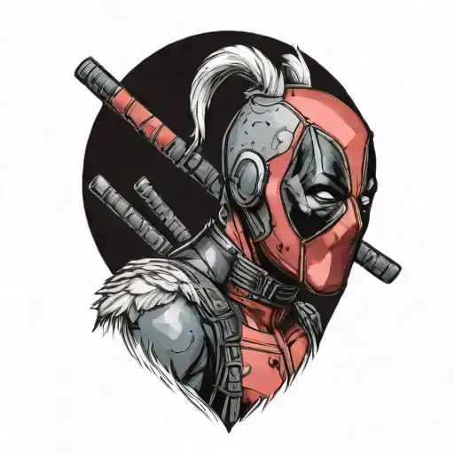 Deadpool Wearing A Unicorn Costume Inspired By Marvel