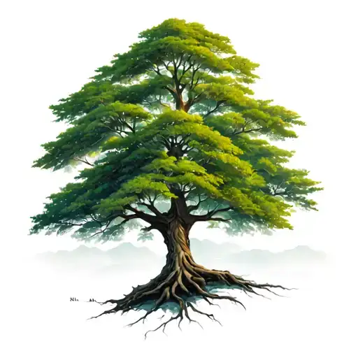 Three Of Life Tree