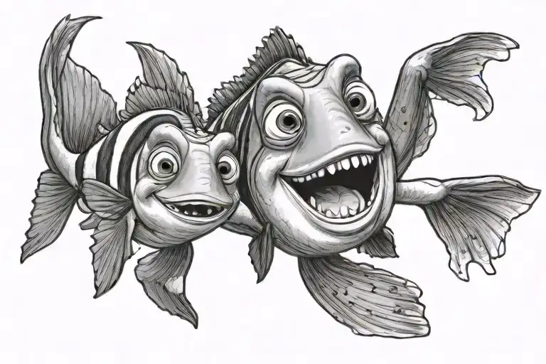 Crush And Squirt From Finding Nemo Disney