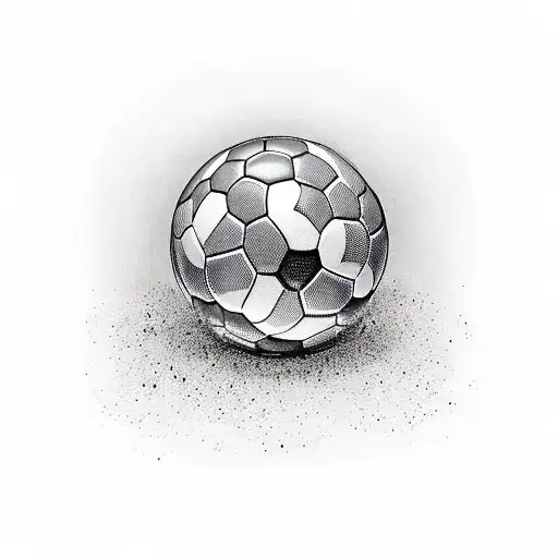 A Realistic Portrait Of Yourself Kicking A Soccer Ball