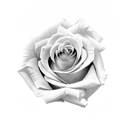 Rose With Evil Eye In The Center