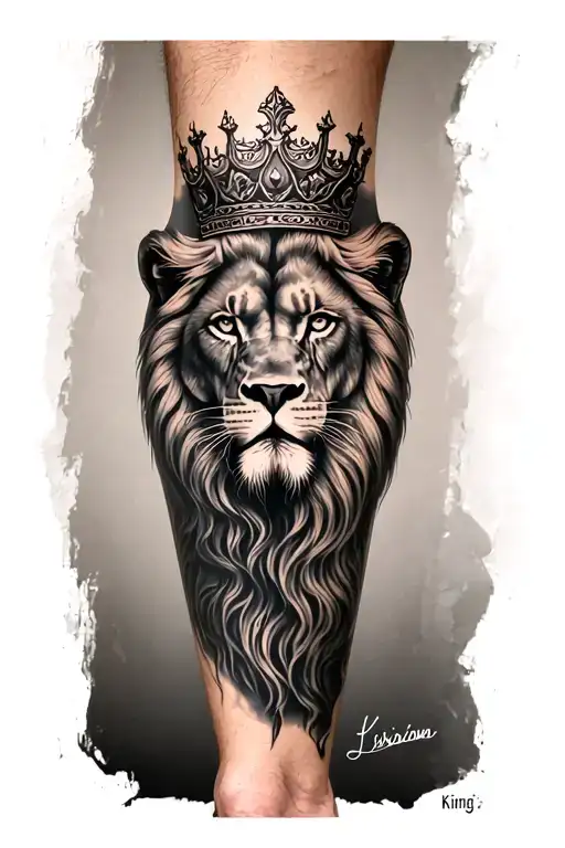 King Leo Shram Location On The Leg