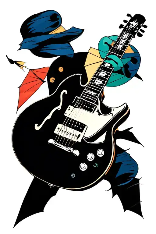 Guitar Kites Puppets