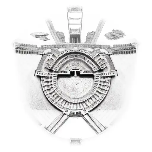 Ancient Roman Colosseum