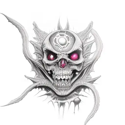 Female Witch Demon Dieing