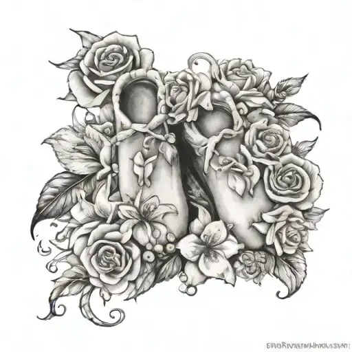 Roses And Lilly Baby Feet Incorporated