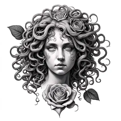 Medusa And Rose