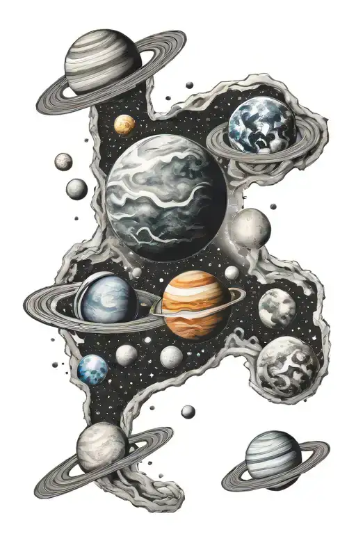 Space With Planets