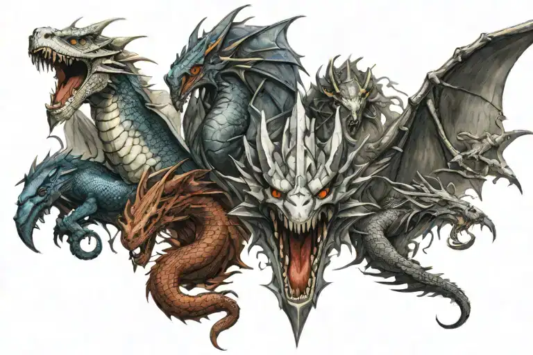 Dnd Party Versus Dragon