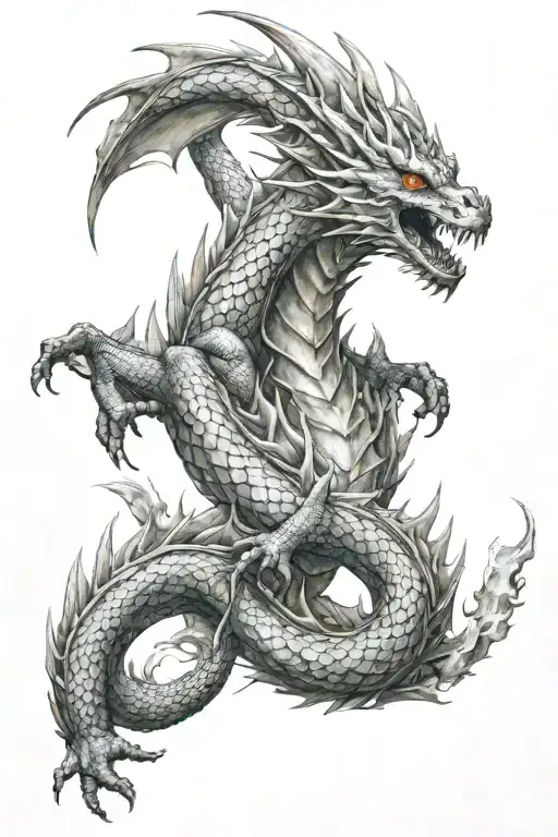 Dragon Breathing Fire