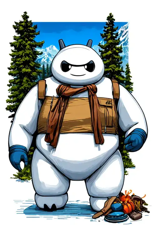 Baymax Camping