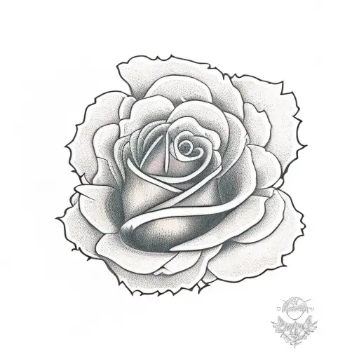 Owl Holding A Lilac Flower And Yellow Rose