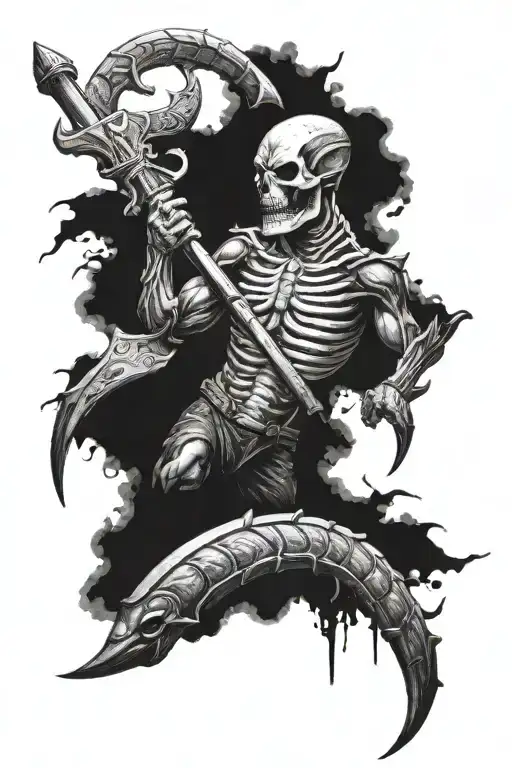 Scandinavian Ax With Scorpion