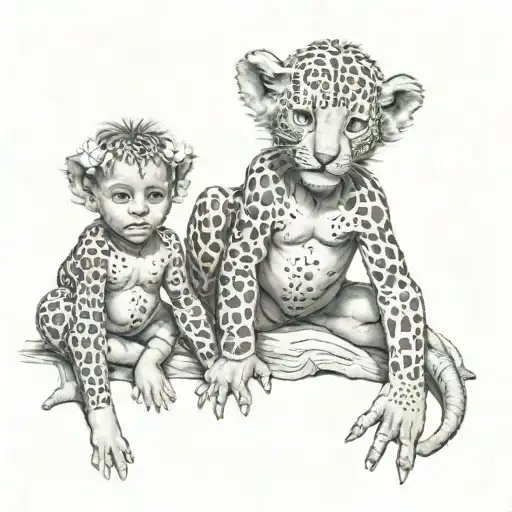 My Children Gaia And Nicolas Are My Strength