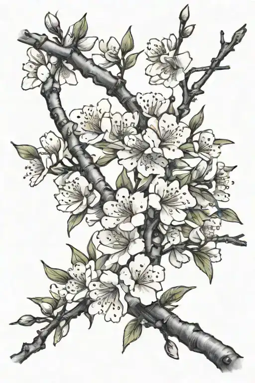 Sakura Tree Branch