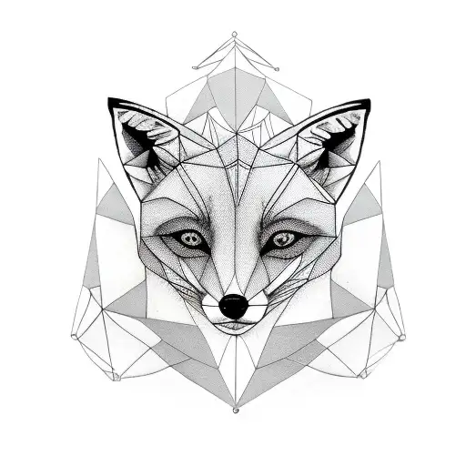 Fox With Geometri