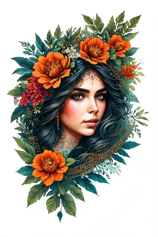 Valhala And Nature Scene