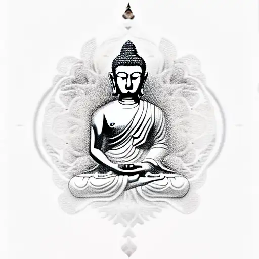 Buddha In Meditation Pose