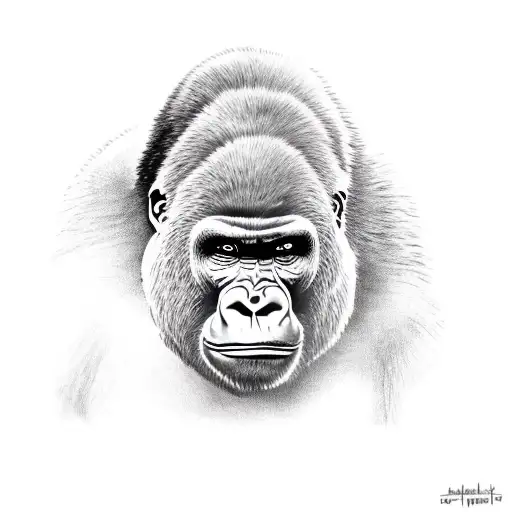 Gorilla With A Beret