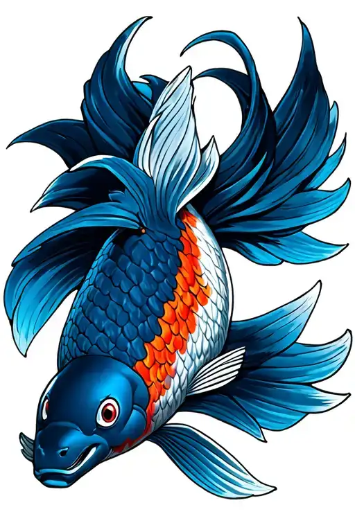 Toyota Supra Mk4 Pokemon Dragon Ball Son Goku Blue Koi Fish