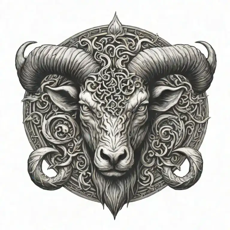 Demonic Aries Symbol