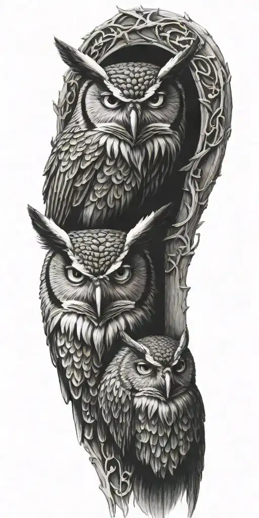 Speak No Evil Demonic Owls